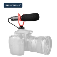 shotgun microphone super cardioid condenser photography interview video mic for dslr camera camcorder smartphone mobile phone