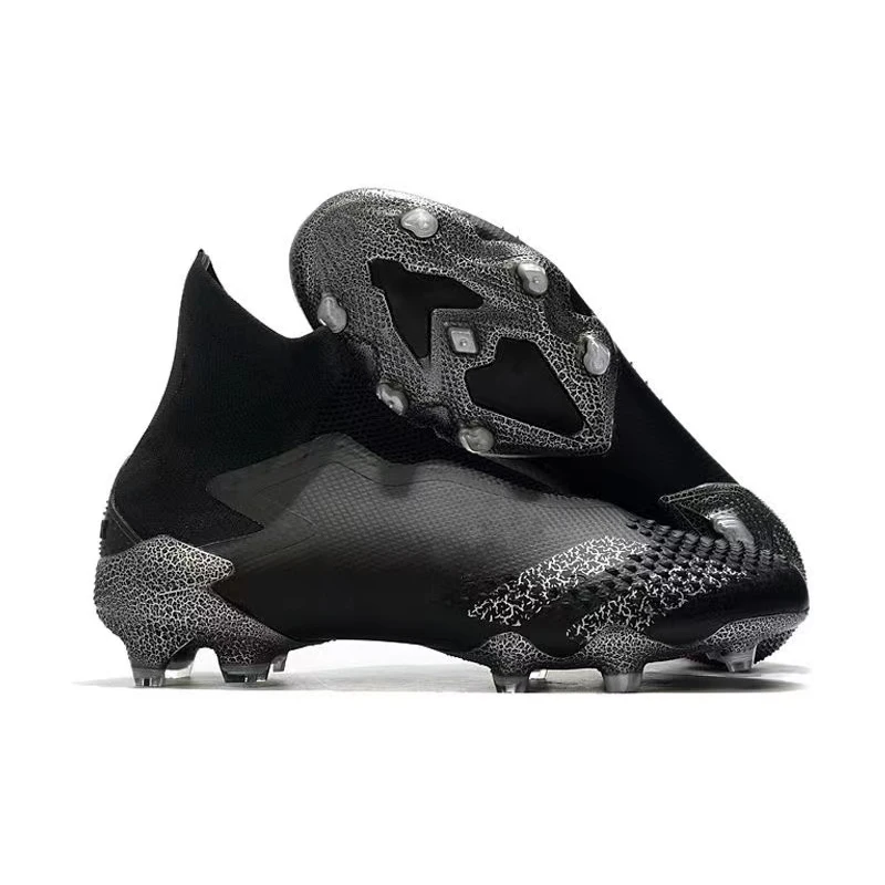 

TF/FG High Ankle Football Boots Men's Soccer Shoes Adult Kids Cleats Grass Training Sport Footwear Boys SneakersFree Shipping