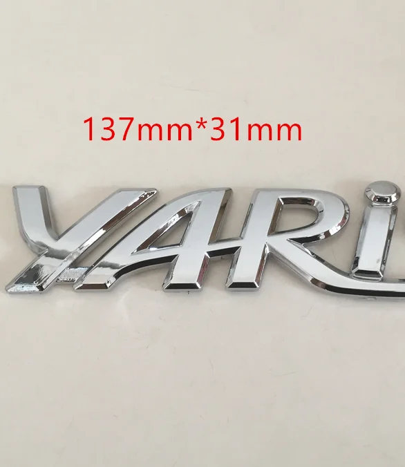 1 шт. 3D ABS vitz VVTI D4D HILUX HIACE COROLLA Автомобильная буква задний хвост фотоэмблема значок