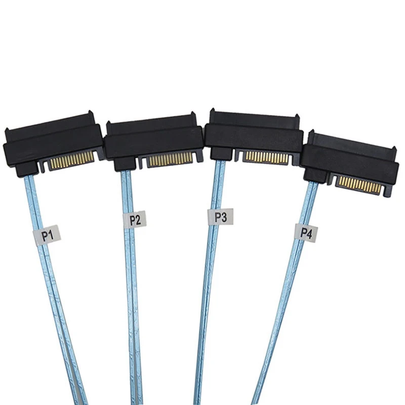 

Mini SATA Power Cable SAS36P SFF-8087 to SFF-8482 SAS29+15P Connector Cable 4 SAS Hard Drive SATA Transmission Cable