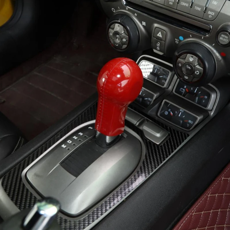 Red ABS Gear Shift Knob Head Decorative Cover Fit for Chevrolet Camaro 2010-2015 | Автомобили и мотоциклы