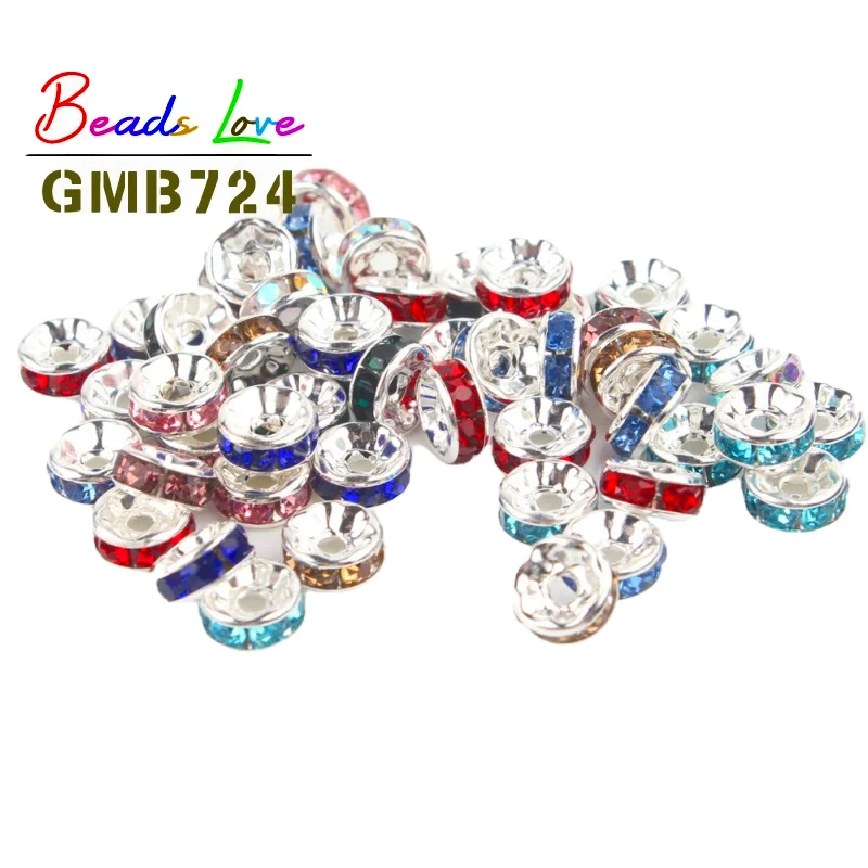 8 мм металлический посеребренный Кристалл разразразумные фотообои 11 цветов на