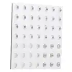 Решетчатая панель из металлической сетки, панель из прочного алюминия 2,2X2,2 дюйма, 7X7 отверстий для строительства