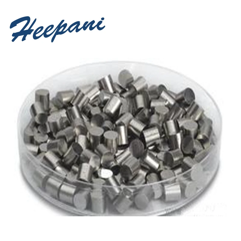 99.99% Purity Hafnium granules do scientific research Hf metal pellets for evaporation coating