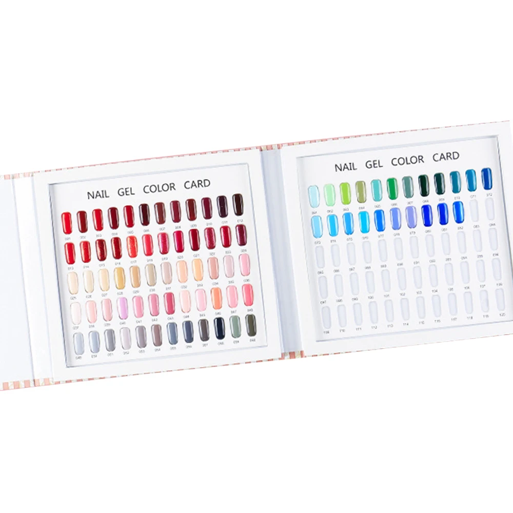 Коробка для нанесения гель лака ногтей 120 цветов|Накладные ногти| |