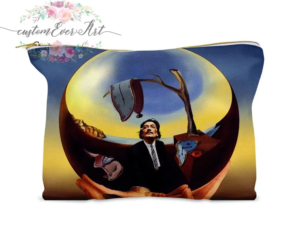 Косметичка Salvador Dali персонализированная маленькая косметичка забавный