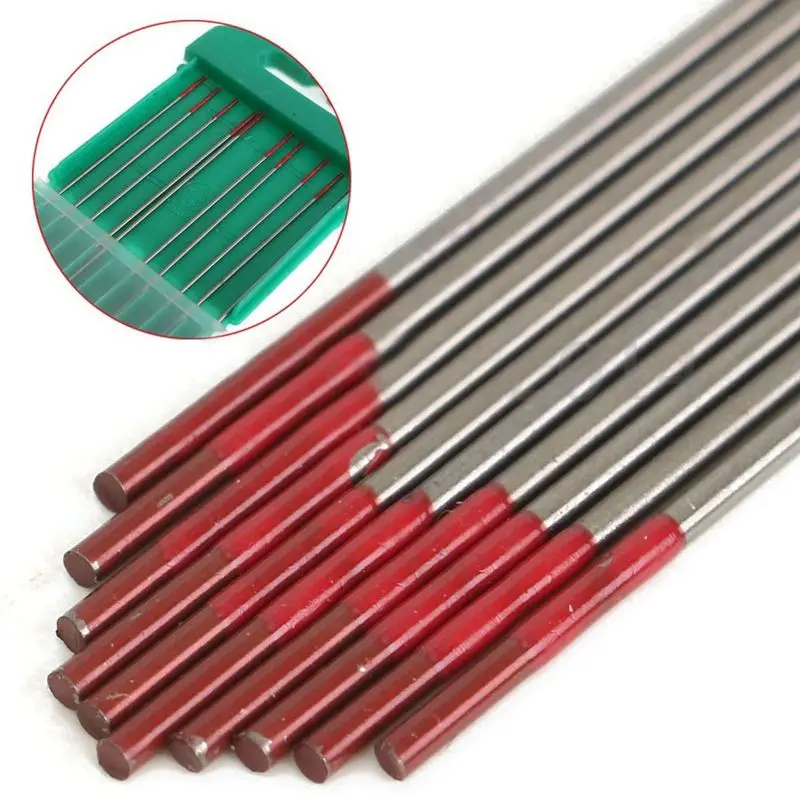 10Pcs WT20 Tungsten 2% Lanthanated Tip TIG Welding Electrodes 150Mm / 6 Inch | Инструменты