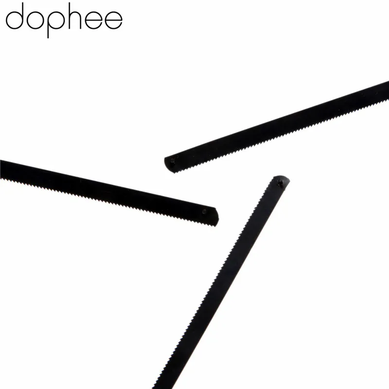 Dophee 150 мм 6-дюймовая мини Серра ножовочное полотно Нержавеющая сталь ручная пила Лезвие Сьерра-рамка Gereedschap Houtbewerking тестер 10 шт