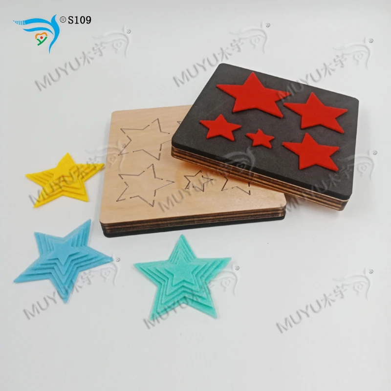 Stars S109 DIY новая деревянная форма для скрапбукинга Толщина/15 8 мм|Вырубные штампы| |