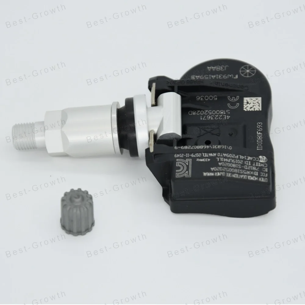 4 шт. 433 МГц система контроля давления в шинах датчик TPMS Датчик для Citroen Land Rover Jaguar