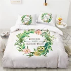 Комплект постельного белья, Комплект постельного белья королевского размера пододеяльник, евро 240*220, королева, скандинавские Чехлы для кровати 150, розовый кактус, Прямая поставка