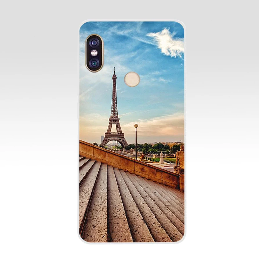200FG Любовь Париж Эйфелева башня Мягкий Силиконовый ТПУ чехол для телефона xiaomi redmi
