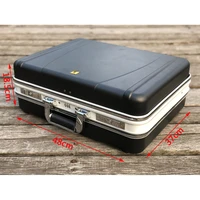 advanced abs tool case aluminum alloy maintenance kit integrated aluminum frame suitcase tool box with partition