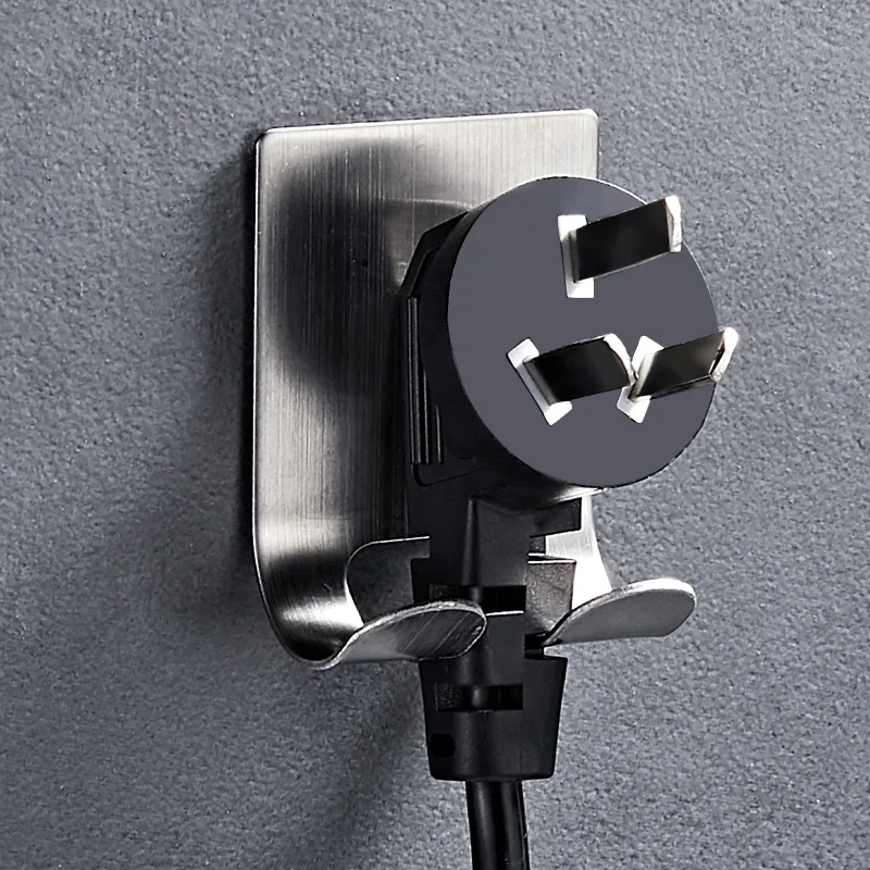 

1Pc Badkamer Scheermes Houder Rvs Houder Voor Mannen Scheermes Muur Lijm Opslag Haak Keuken Hanger