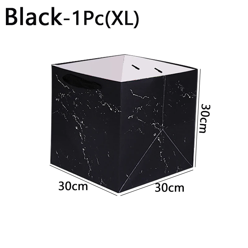 1 шт. Мрамор узор Бумага подарочные пакеты упаковка Цветы Коробки упаковочная