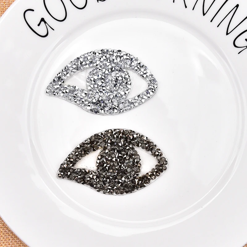 10 шт./пакет нашивки для глаз разразы Модные индивидуальные мотивы горячей