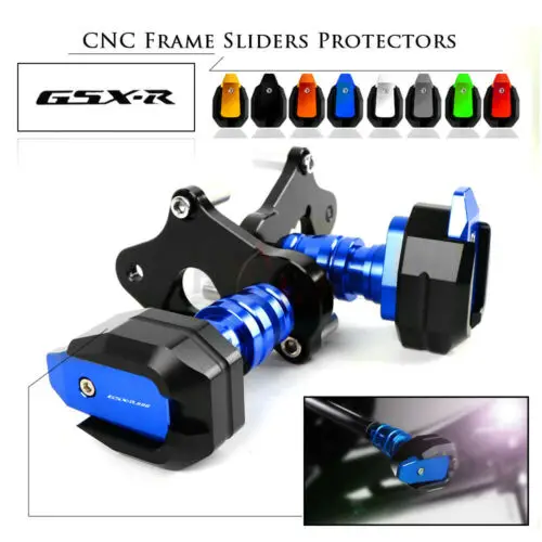 

Motorcycle CNC Falling Protection Frame Slider Fairing Guard Crash Pad Protector for SUZUKI GSXR600 750 K6 2006-2016