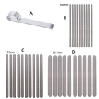 Алюминий пустые браслеты Нержавеющаясталь браслет изгиб адвокатское сословие нержавеющей стали для штамповки браслет 