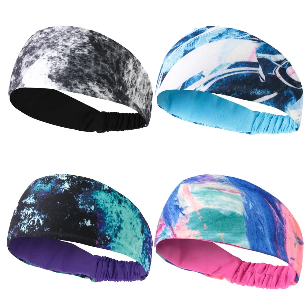 

Yoga Hair Bands,Sports headband,Yoga headbandsSports turban headband Stretch Elastic