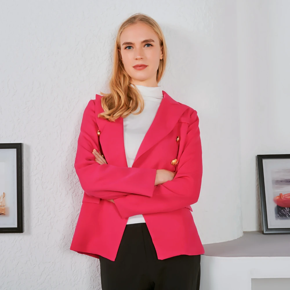 Весна Осень 2020 горячая Распродажа модные новые женские блейзеры и куртки