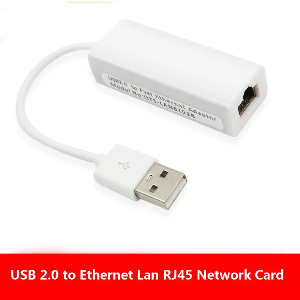 Ethernet-адаптер USB 2 0 на RJ45 сетевая карта для XiaoMi Box Mac OS планшетов LapPC коммутатор Ethernet
