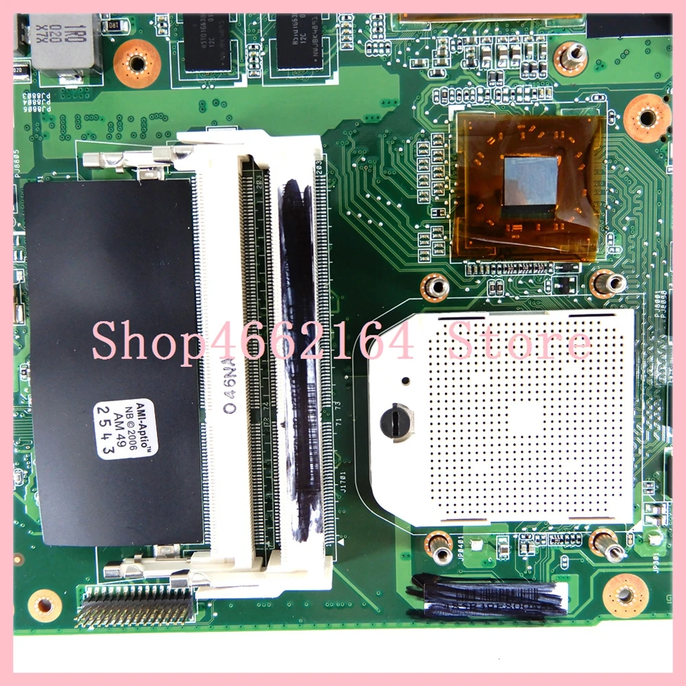 Материнская плата для ноутбука K52DR для ASUS K52DY A52D K52DE K52D X52D с основной платой 8 * память 100% проверена на работоспособность, бесплатная доставка