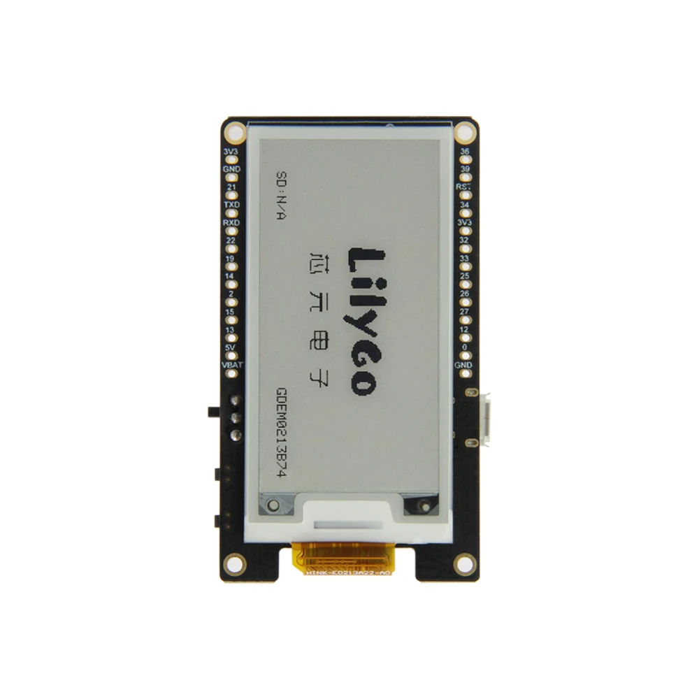 LILYGO®TTGO T5 V2.3.1 _ 2 13 дюймовый экран электронной бумаги новый чип драйвера|Печатные