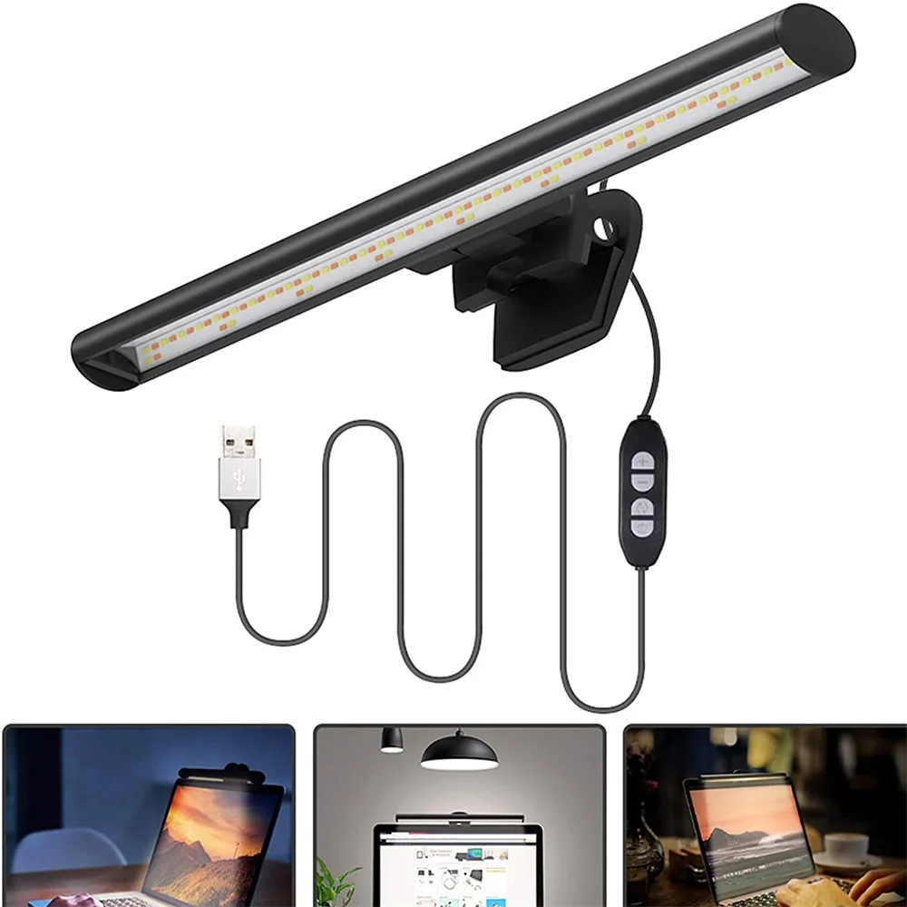 

Led Reading Lamp For Laptop Computer Notebook Clip Bracket Lamp Eye Protection Reading Lamp Office Household Clip Light 2022 New