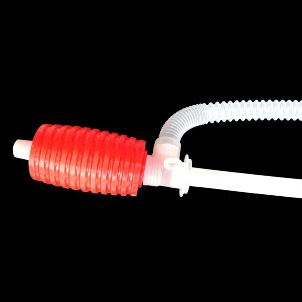 52cm Outdoor Portable Car Oil Fuel Sucking Pipe Pump Hand Hose Gas Liquid Transfer Pumps Drop Ship Travel Vehivle Tools | Спорт и