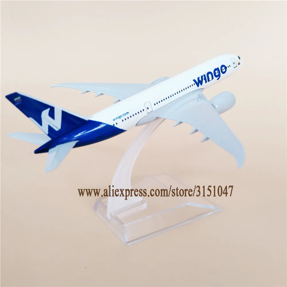 16 см Air Colombia Wingo Boeing 787 B787 Airlines модель самолета из сплава металла литья под