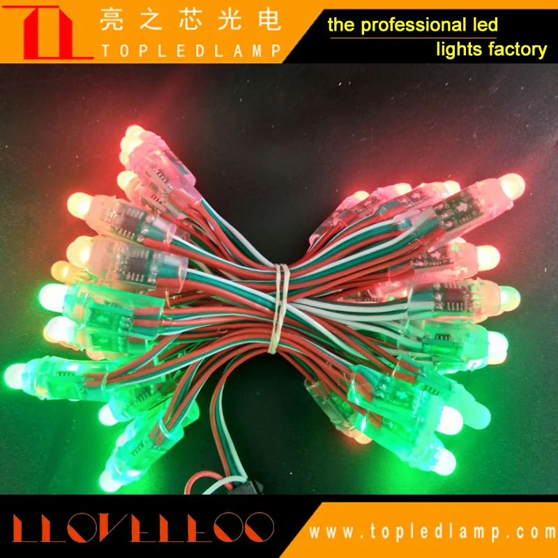 12 мм RGB IP67 UCS1903 IC светодиодные гирлянды | Лампы и освещение