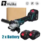 Угловая шлифовальная машина Wolike, 125 мм, 3 скорости, аккумуляторная, 388VF