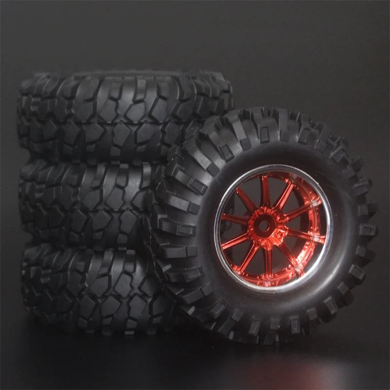 4x1 9 дюйма 96 мм резиновые шины покрытые колесные диски для D90 D110 SCX10 CC01