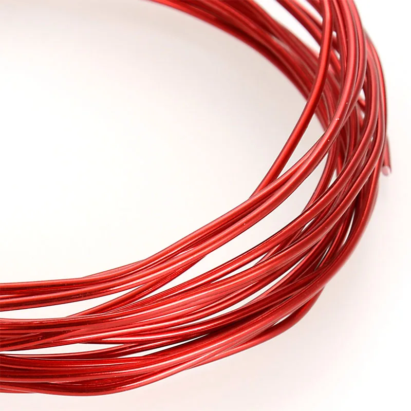 1 5 мм (15 калибр) анодированный алюминиевый провод Мягкий DIY ювелирное ремесло