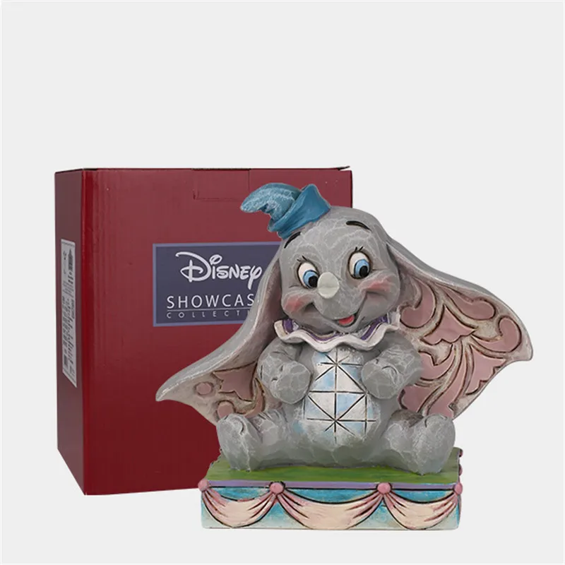 

Disney Series 9Cm Dumbo Anime Figures Resin Model Doll Stock Toy Peripherals Finished Goods Collectable Gift Christmas Toys