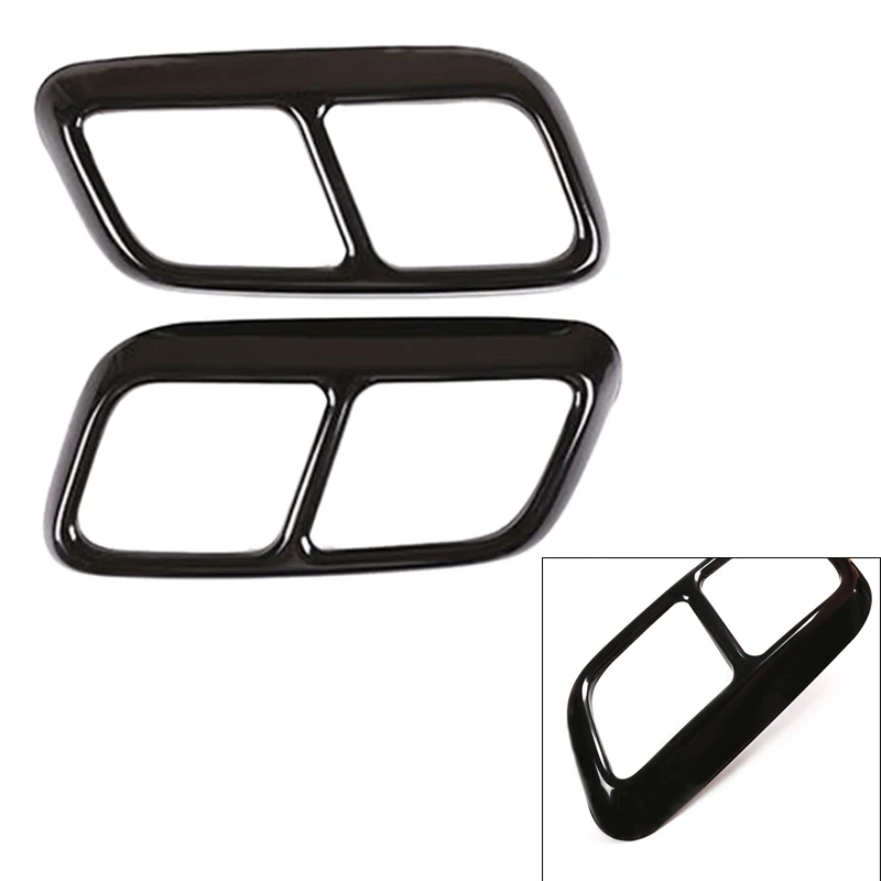 for Land Rover Range Sport 2018-2019 Rear Exhaust Muffler Tail Pipe Cover Car Exteriot Trim Protection Decoration | Автомобили и