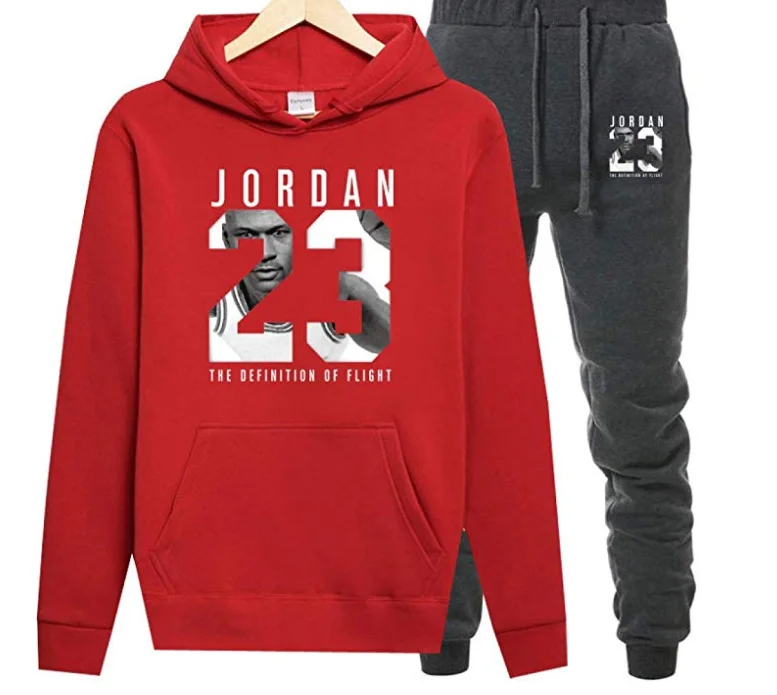 Новинка брендовая Новая мода JORDAN 23 Мужская спортивная одежда с принтом мужские толстовки пуловер хип-хоп мужской спортивный костюм толстовки Одежда - Цвет: 7