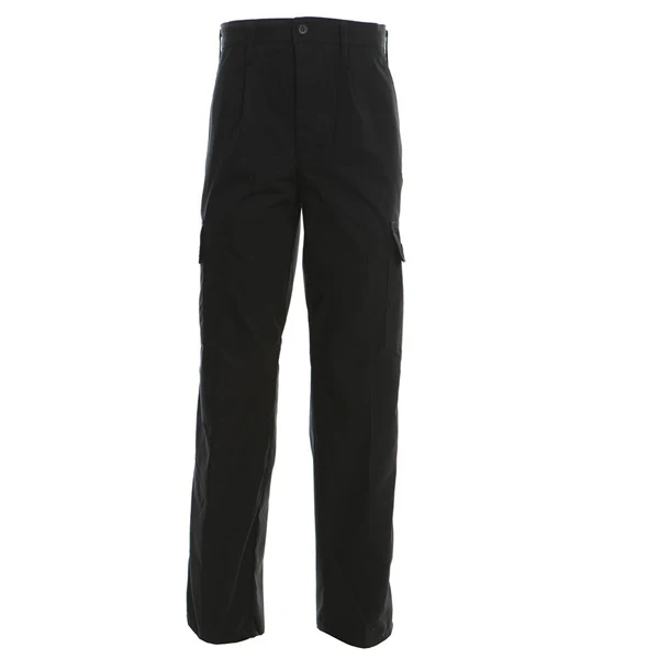 Black Men's Outdoor Hiking Trekking Pants Tactical Waterproof Camouflage Trousers Army Military ACU Climbing Hunting Combat Clothing - Color: Black