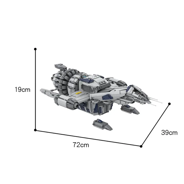 Buildmoc Космический научный фантастический ТВ-сериал светлячок спокойствие