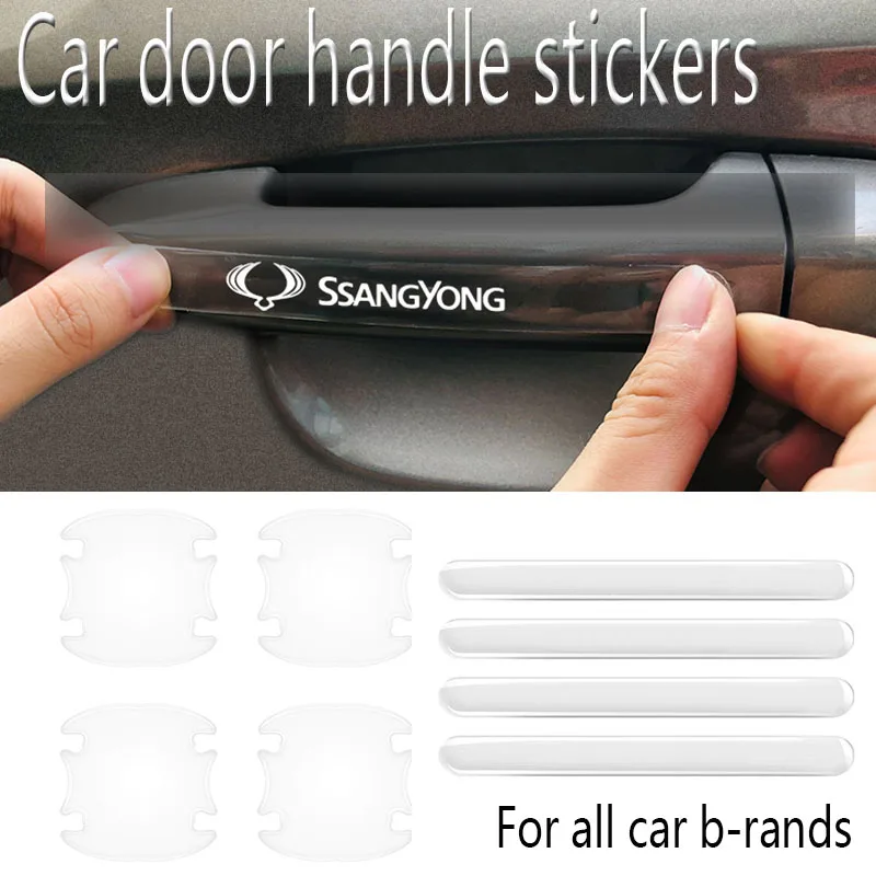 

8pcs/set Car Carbon Fiber Door Handle Stickers for Mazdas 3 Mazdas 6 CX 5 CX-5 CX3 323 Car Accessories Stickers Auto Decals