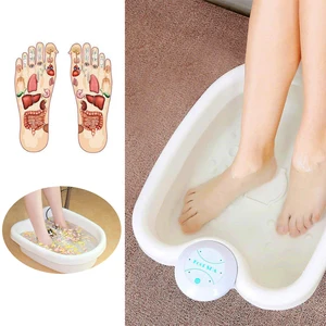 Foot Spa Bath Massager Machine Mini Foot Bath Detox Foot Spa Machine Electric Massager Cleanse Foot Massage Foot Health Products 10 item image