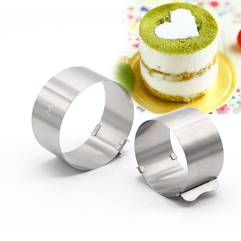Высококачественная 4 дюймовая маленькая круглая форма для выпечки тортов из