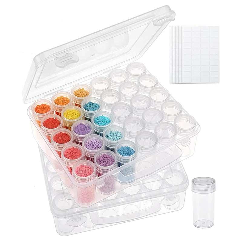 

Акция! 2 упаковки, 30 шт., пластиковые бусины с крышкой