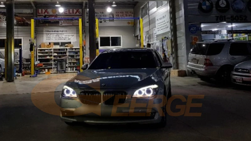 

Ultra bright SMD LED Angel Eyes halo rings kit Day Light Car styling For BMW 7 Series F01 F02 F03 F04 730d 740d 740i 750i 760i