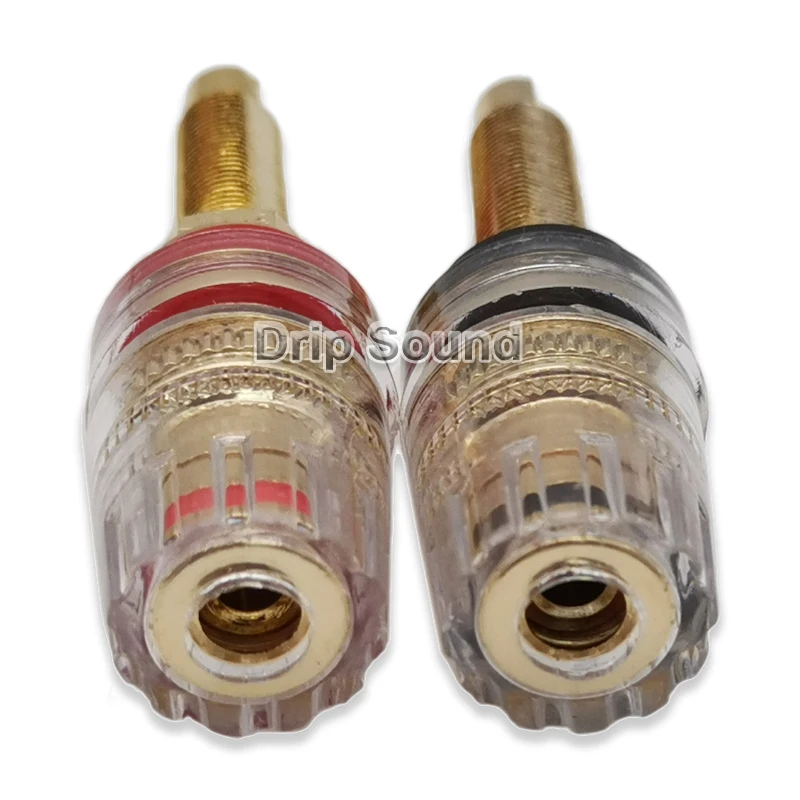 2 шт. усилитель спикер терминал связывания пост кабель вилки гнезда Разъем #2 |