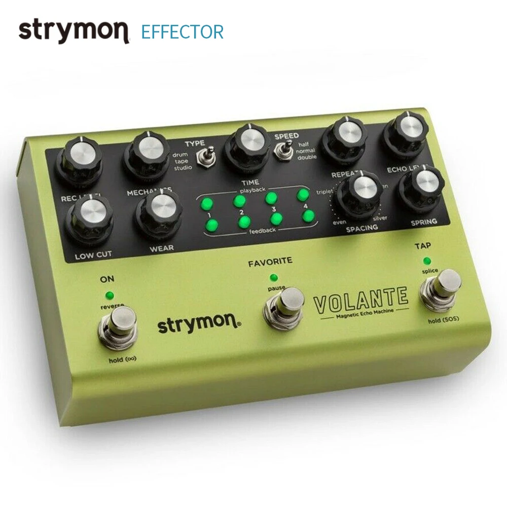 

Магнитный эхолот Strymon Volante, педаль, новый эффект гитары
