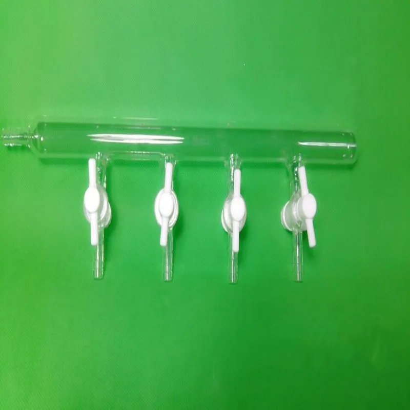 

Single row gas distributor (standard PTFE valve) 3-section valve / 4-section Valve single row pipe