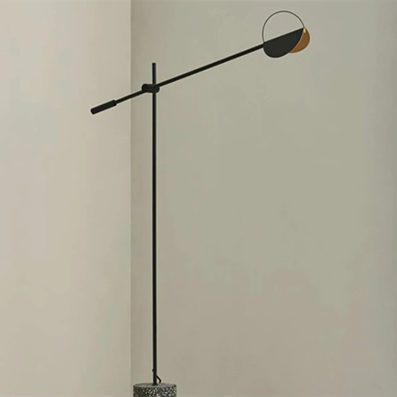 

Industrial Floor Lamp for Bedroom Sofa Black Gold Iron Corner Floor Lamp Nordic Decoration Home Living Room Lamp Stand Lighting