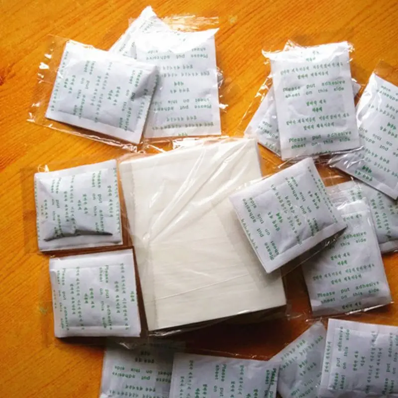

10Pcs/Set Detox Foot Pads Bamboo Vinegar Natural Herbal Toxins Cleansing Adhesive Patches Plaster Improve Sleep Feet C1FF
