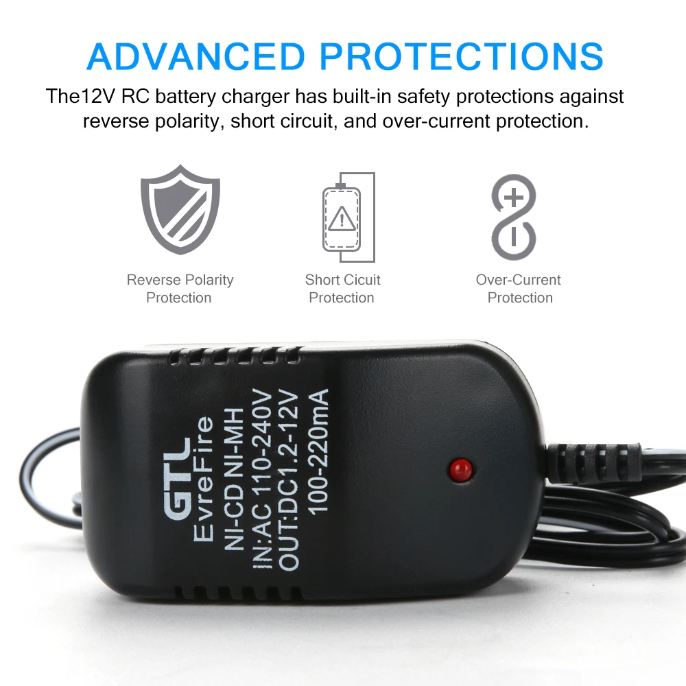 1.2-15V NI-CD Ni-MH Battery Portable Smart Charger Charging Adapter For NI-CD&ampNI-MH Batteries RC Remote Car Toys | Игрушки и хобби